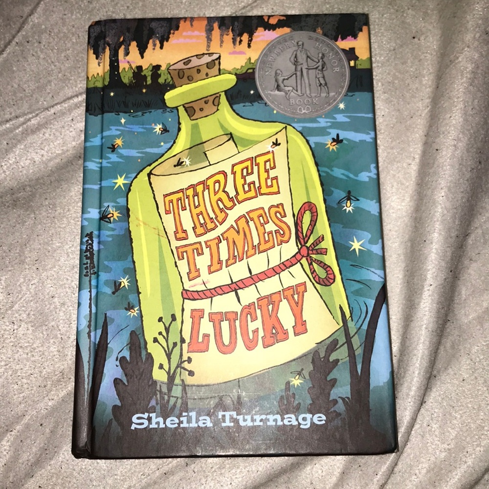 three times lucky book
